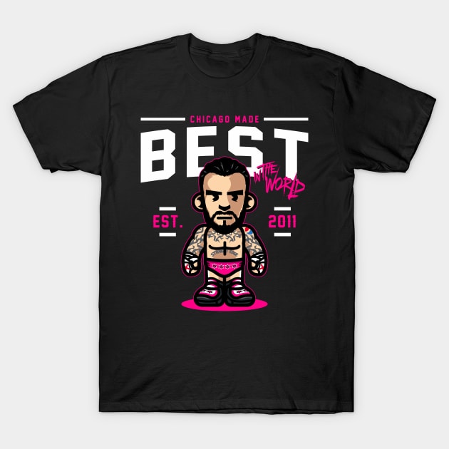 Best In The World - Hart Foundation T-Shirt by KDNJ